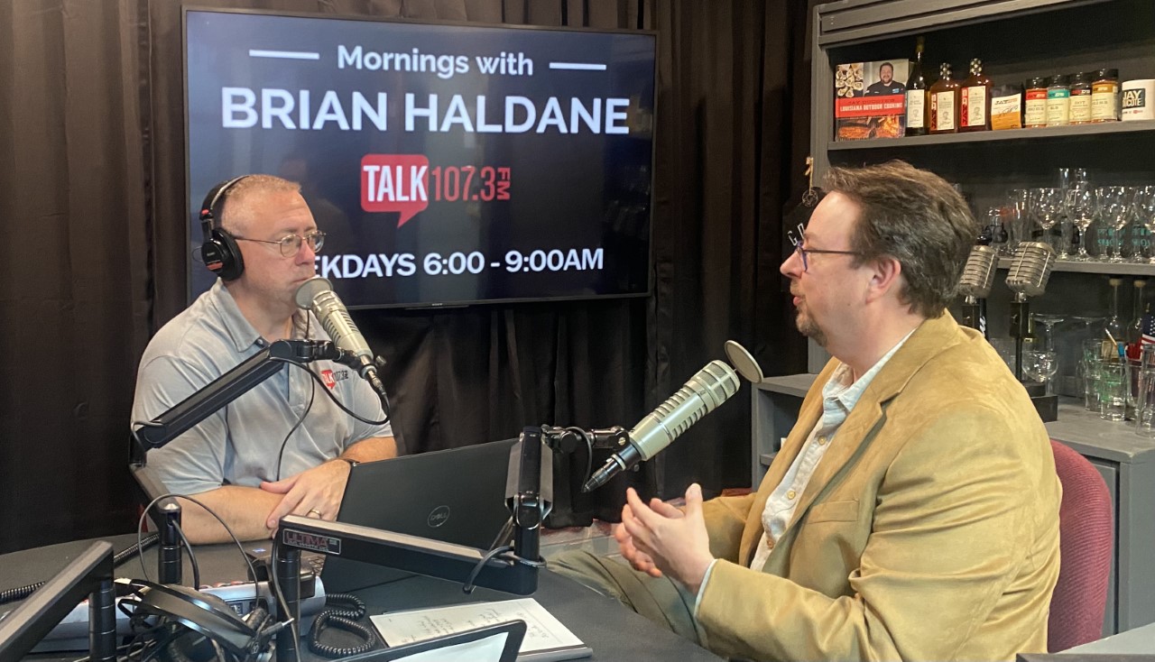 Mornings with Brian Haldane: Dr. Edward Benoit, 07-14-2022 - Talk 107.3FM