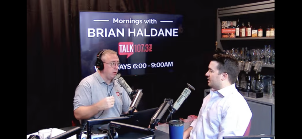 Mornings with Brian Haldane: Patty G, 07-28-2022 - Talk 107.3FM