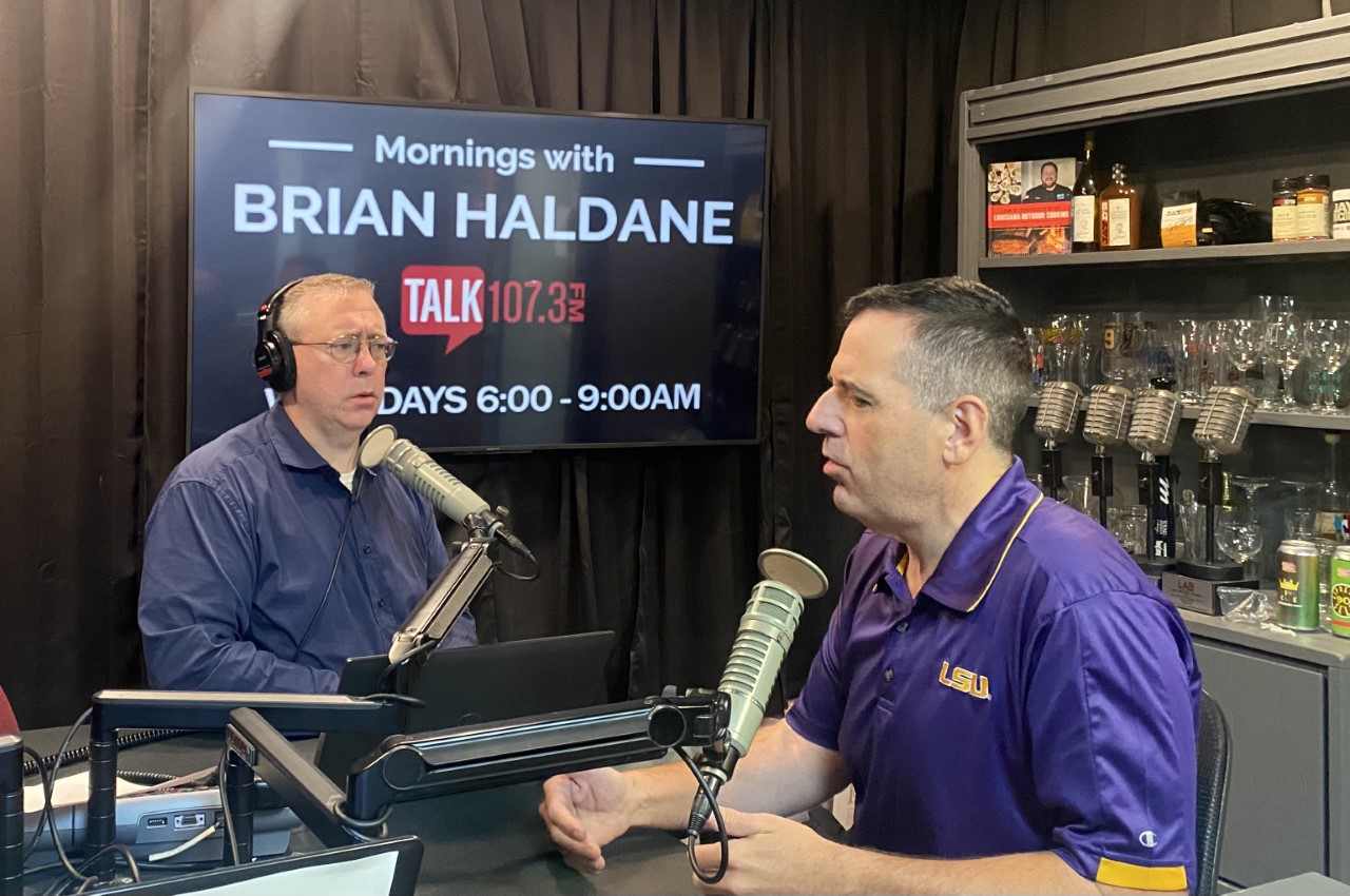 Mornings with Brian Haldane: Aaron Moak, 08-03-2022 - Talk 107.3FM