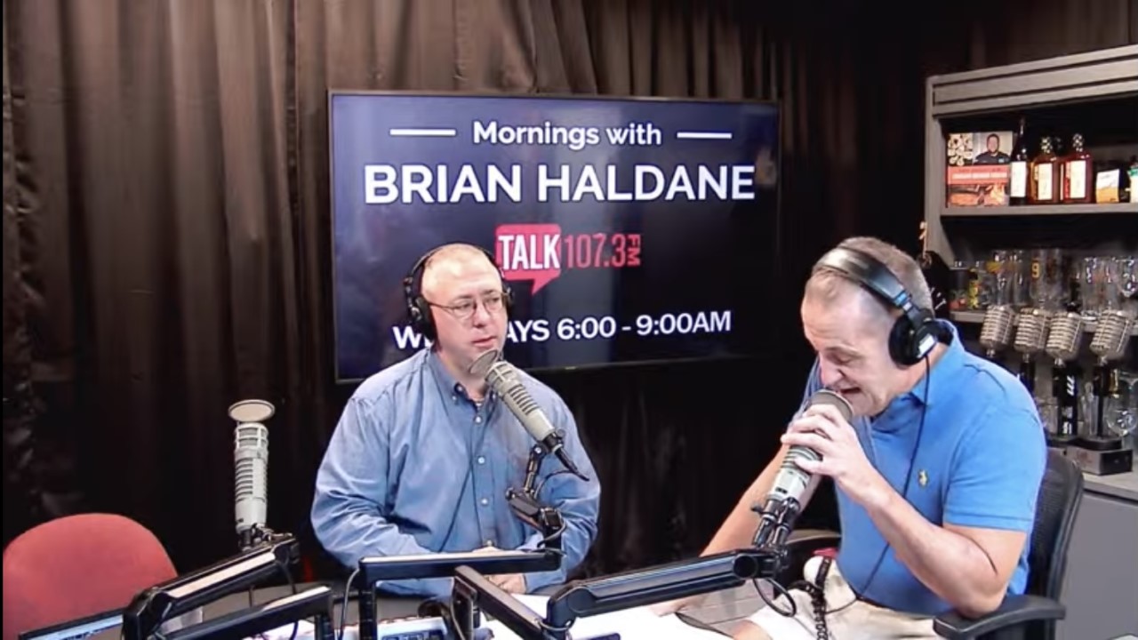 Mornings with Brian Haldane: Richard Condon, 08-15-2022 - Talk 107.3FM