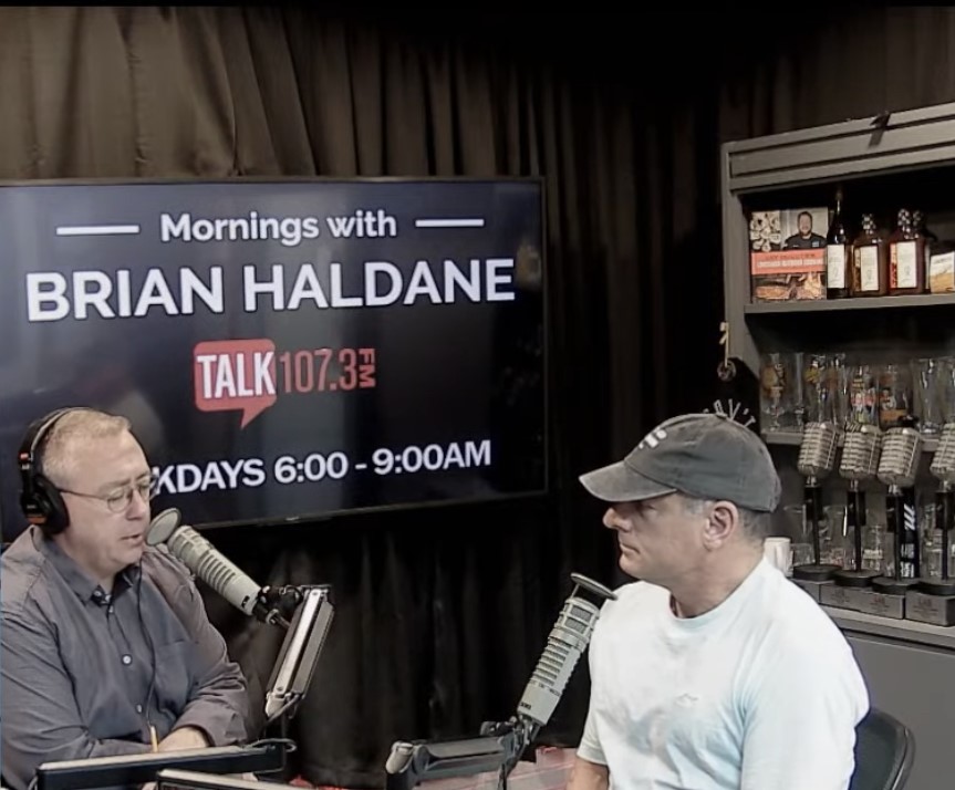 Mornings with Brian Haldane: Chez Ciccone, 09-21-2022 - Talk 107.3FM