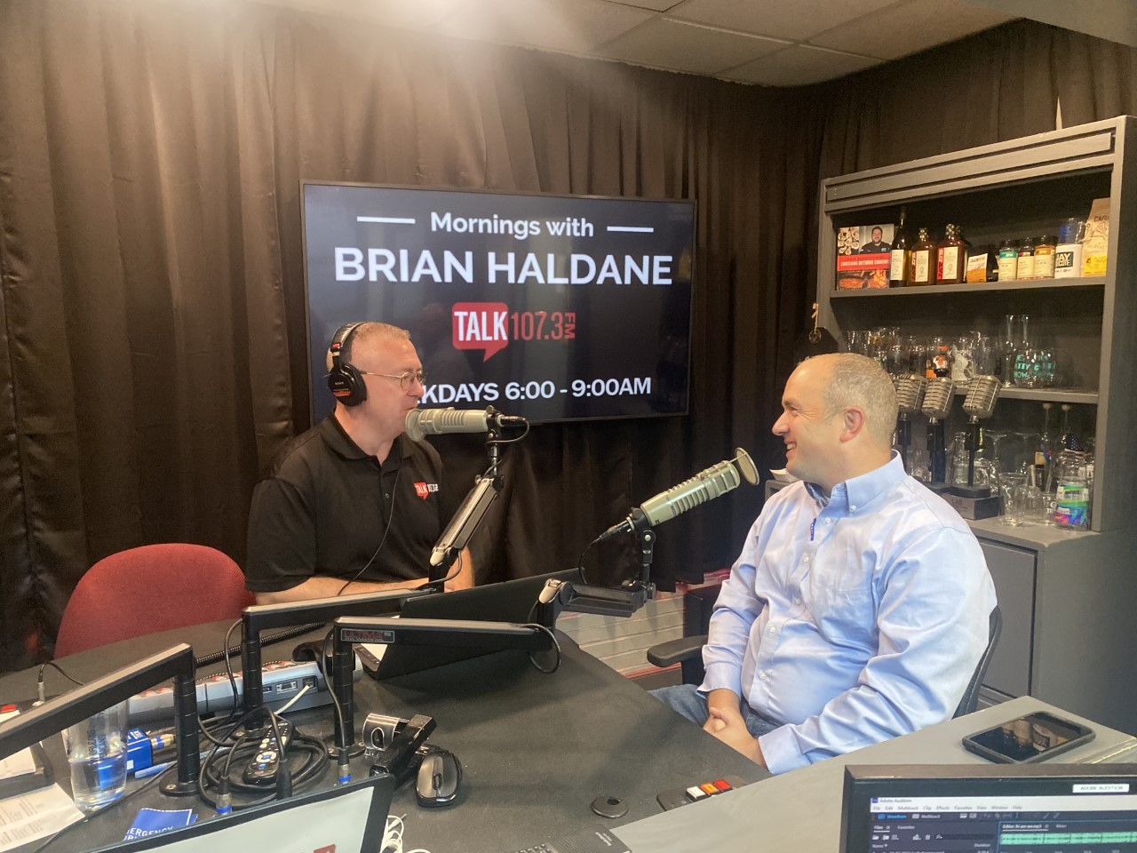 Mornings with Brian Haldane: Dwight Hudson, 10-04-2023 - Talk 107.3FM