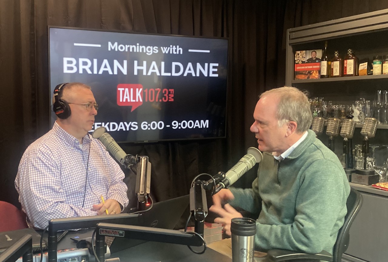 Mornings with Brian Haldane: Franklin Foil, 01-24-2023 - Talk 107.3FM