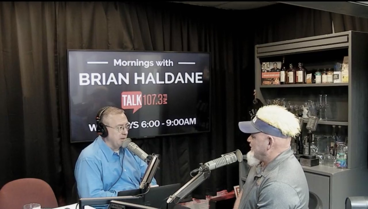 Mornings With Brian Haldane: Brian Belzer, 11-04-2022 - Talk 107.3fm