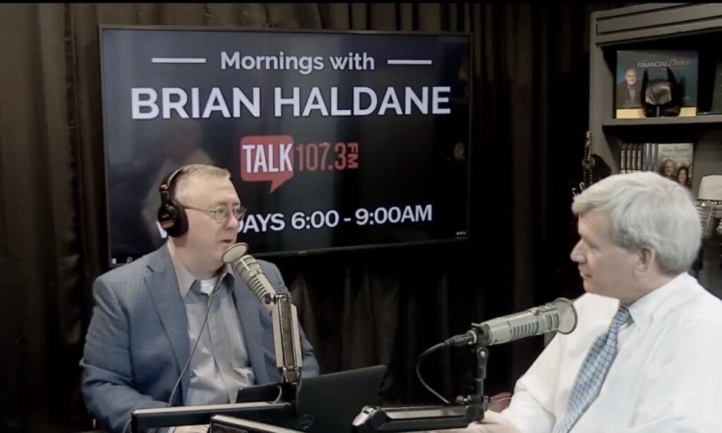 Mornings with Brian Haldane: Tim Temple, 03-21-2023 - Talk 107.3FM