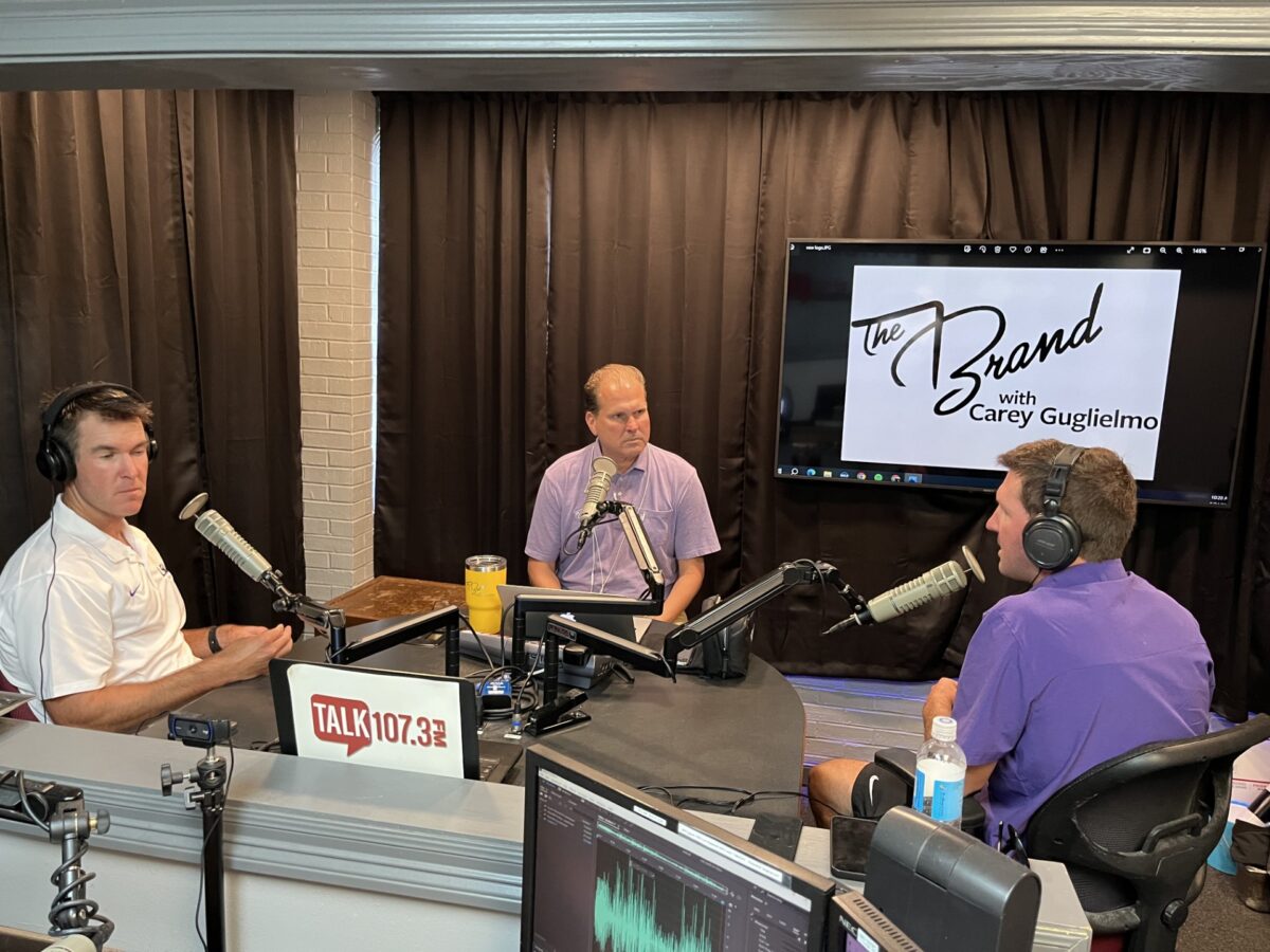 The Brand with Carey Guglielmo and guests from LSU Tennis Talk 107.3FM