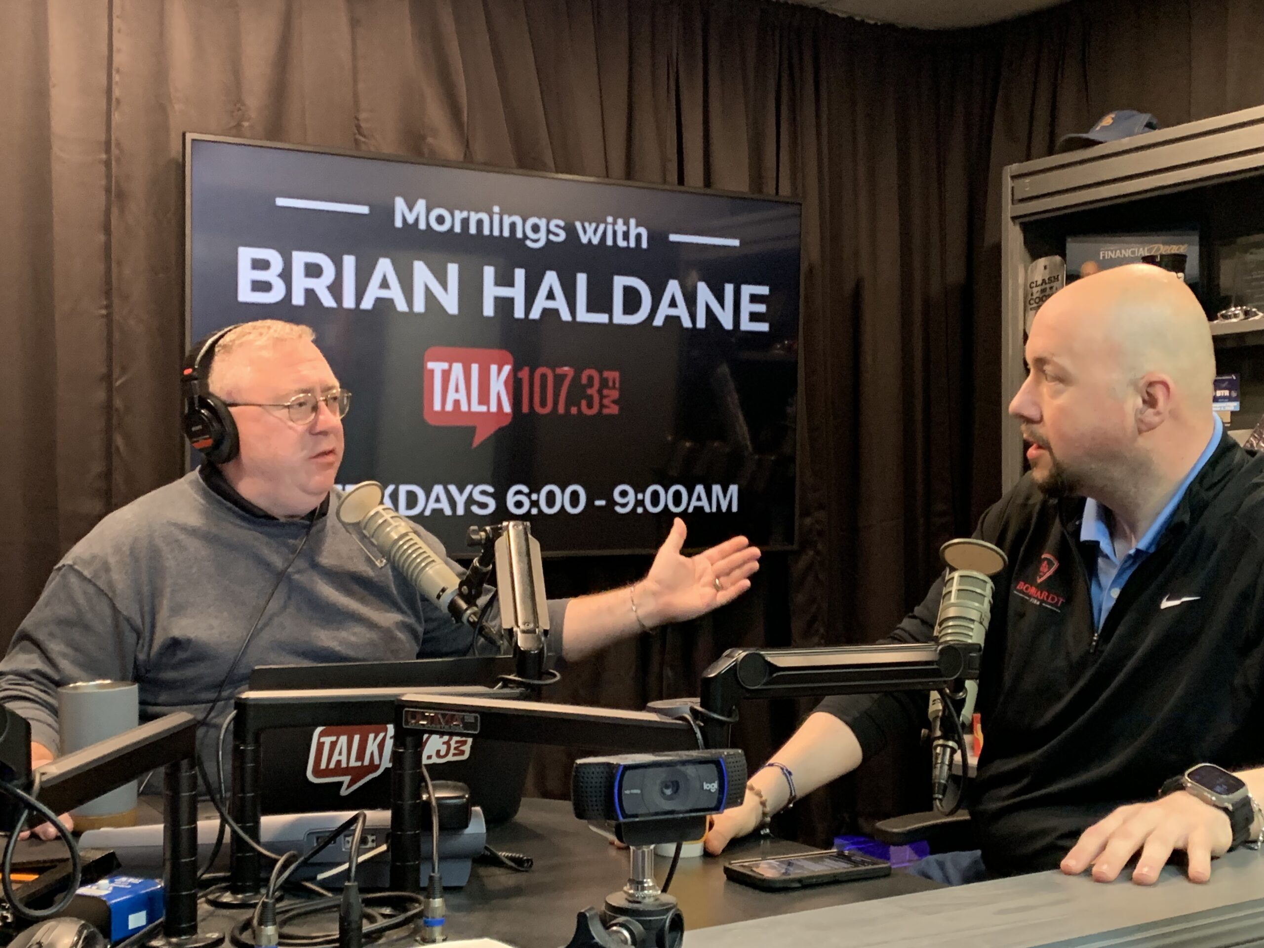 Mornings With Brian Haldane: Franz Borghardt, 4-05-24 - Talk 107.3FM